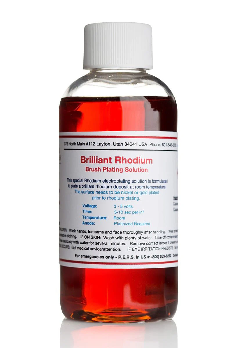 Brilliant Rhodium Plating Solution - Brush - Image 3